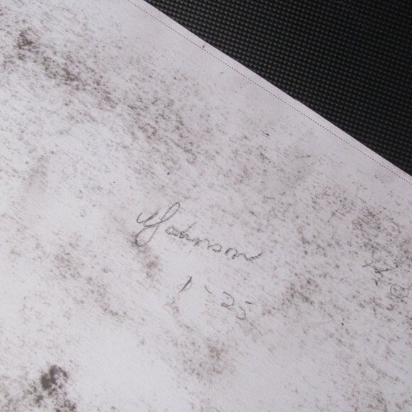 'The Observer', Pastel Painting on Paper, Framed, Metaphysical, 9"x 12" - Picture 3 of 6